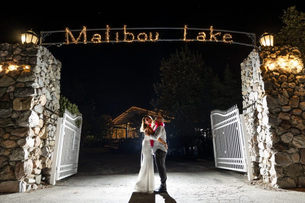 THE LODGE AT MALIBU LAKE WEDDING